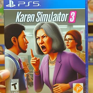 Karen Simulator 3 para PS4.